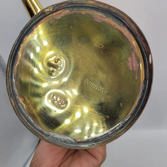 VABELUX Copper Tea or Coffee Pot Maker 3 Piece Kettle Removable Filter #1330 - Picture 6 of 11